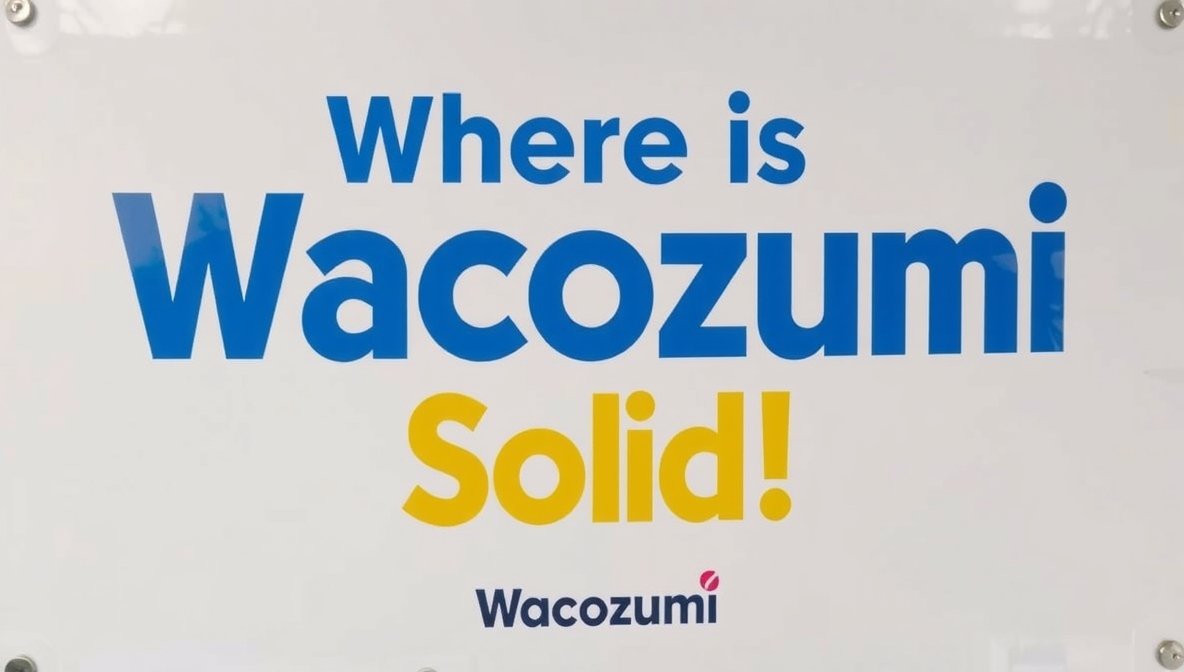 where is wacozumi sold